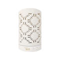 Diffuseur d'huiles essentielles en céramique blanc
