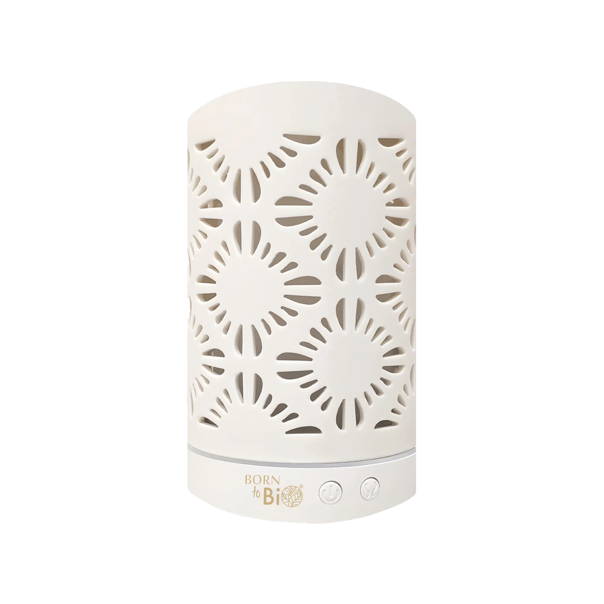 Diffuseur d'huiles essentielles en céramique blanc