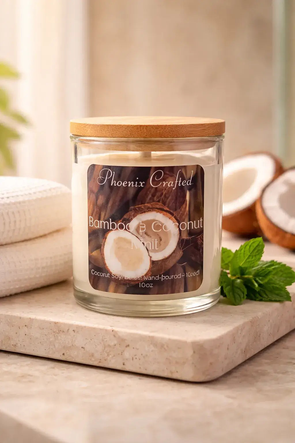 Bougie parfumée Bambou & Noix de Coco