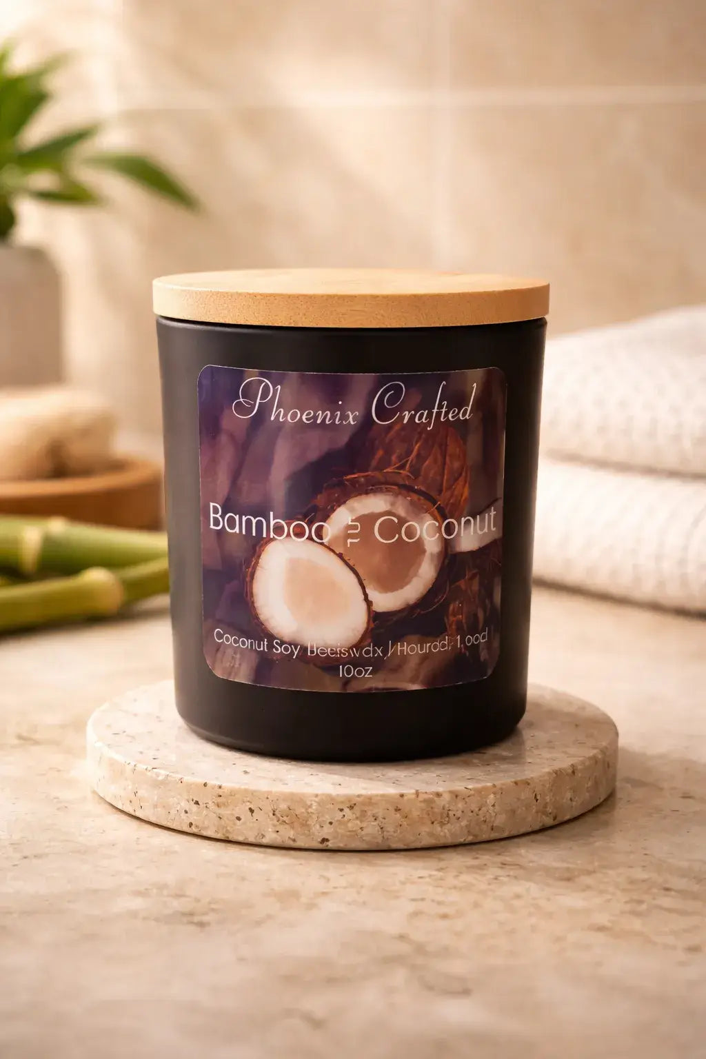 Bougie parfumée Bambou & Noix de Coco