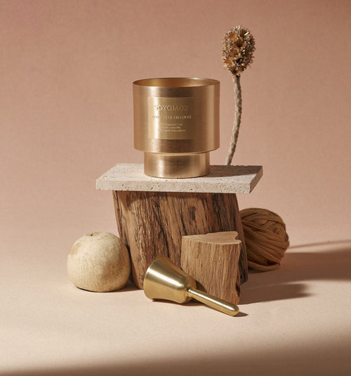 Bougie parfumée de luxe « Cigare Cubain » – Boîte métal élégante